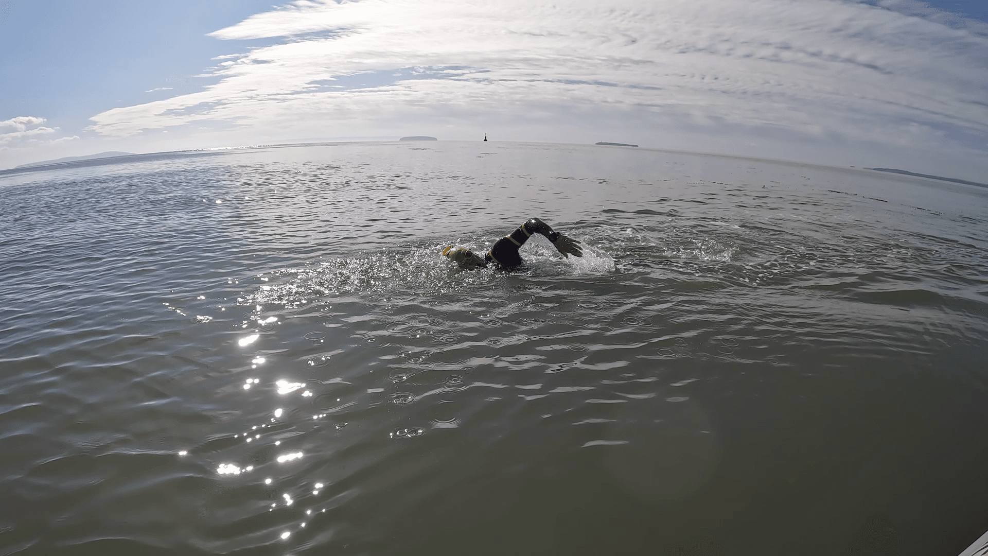 Matt Todd - Bristol Channel swim